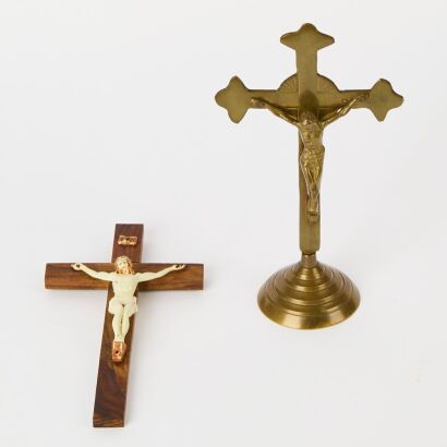 A Couple of Ornamental Crucifix