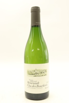 (1) 2018 Domaine Roulot Clos des Boucheres Monopole, Meursault Premier Cru [JR17]&diams;