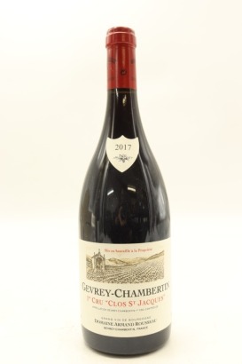 (1) 2017 Domaine Armand Rousseau Pere et Fils Clos Saint-Jacques, Gevrey-Chambertin Premier Cru [JR18.5] &diams;