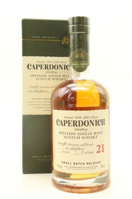 (1) Caperdonich Small Batch Release CA/002 Peated 21 Year Old Single Malt Scotch Whisky, 48% ABV (GB)