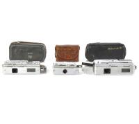 MAMIYA (Japan): Subminiature Cameras