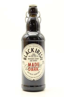 (1) Black Irish Whiskey Spirit & Stout, 40% ABV