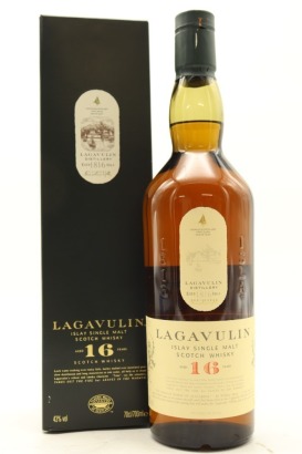 (1) Lagavulin 16 Year Old Single Malt Scotch Whisky, 43% ABV (GB)