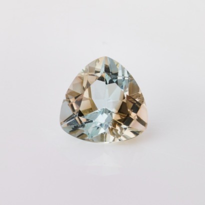 Loose, 7.77ct Trilliant Cut Bicolour Topaz