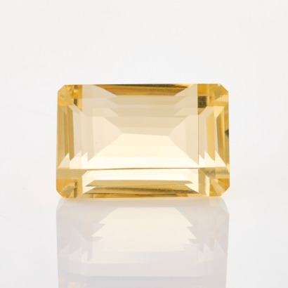 Loose, 32ct Rectangular Cut Citrine