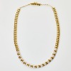 18ct Bi-colour Gold, 48cm, 1.30ct Diamond Collier Necklace with 9ct Yellow Gold Extension - 2