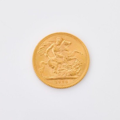 1964, 22ct Full Sovereign Coin
