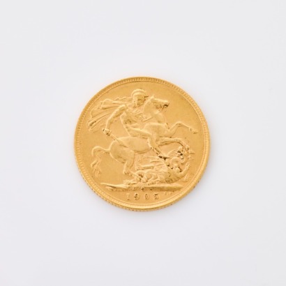 1905, 22ct Full Sovereign Coin