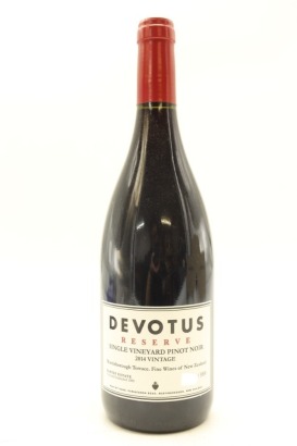 (1) 2014 Devotus Reserve Single Vineyard Pinot Noir, Martinborough [JR16] [BC98]