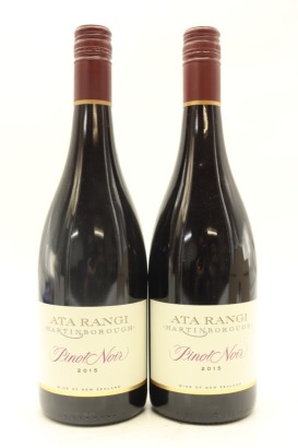 (2) 2015 Ata Rangi Pinot Noir, Martinborough [JR17] [RP95]