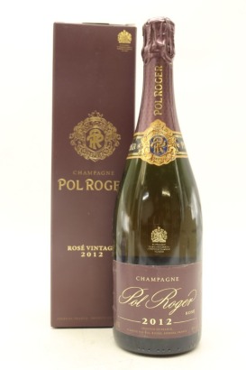 (1) 2012 Pol Roger Brut Rose, Champagne (GB)