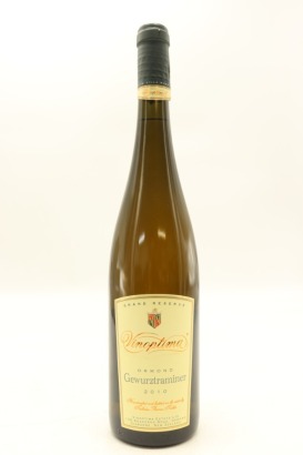 (1) 2010 Vinoptima Ormond Grand Reserve Gewurztraminer, Gisborne