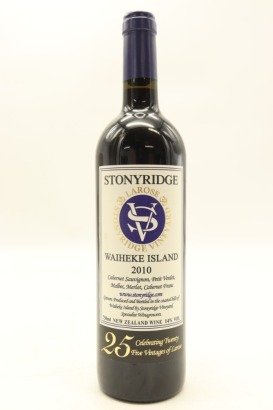 (1) 2010 Stonyridge Vineyard Larose, Waiheke Island [JR17]