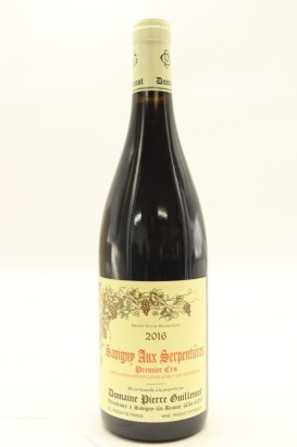 (1) 2016 Domaine Pierre Guillemot Aux Serpentieres, Savigny-les-Beaune Premier Cru