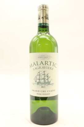 (1) 2015 Chateau Malartic Lagraviere Blanc, Pessac Leognan