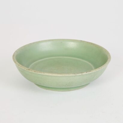 A Chinese Ming Dynasty Carved Dish