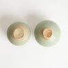 A Pair of Chinese Late Yuan to Early Ming Dynasty Longquan Celadon-glazed Small Jars - 2