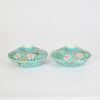 A Pair of Chinese Qing Dynasty Guangxu Famille-rose 'Bird and Flower' Covered Bowls (Yongqing Changchun) (Dayazhai)