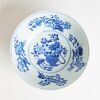 A Chinese Ruby-ground Famille-rose 'Floral' Bowl - 2