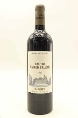 (1) 2020 Chateau Marquis d'Alesme Becker, Margaux
