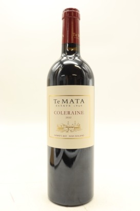 (1) 2022 Te Mata Estate Coleraine, Hawkes Bay
