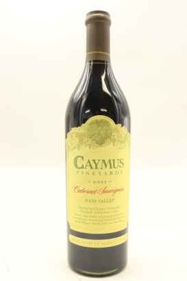 (1) 2021 Caymus Vineyards Cabernet Sauvignon, Napa Valley