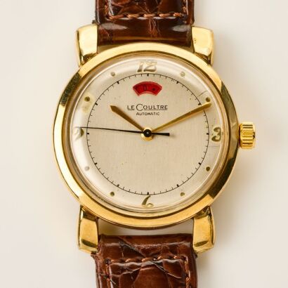 10ct Gold Filled, 34mm LeCoultre Powermatic Bumper Movement Wristwatch, circa 1950's