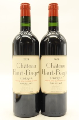 (2) 2021 Chateau Haut-Bages Liberal, Pauillac
