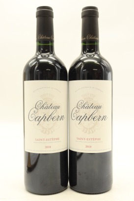 (2) 2018 Chateau Capbern, Saint-Estephe