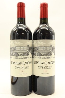 (2) 2021 Chateau Laroque, Saint-Emilion Grand Cru