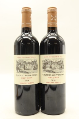 (2) 2018 Chateau Saint-Pierre, Saint-Julien