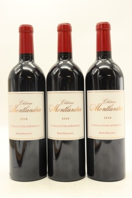 (3) 2018 Chateau Montlandrie, Cotes de Castillon