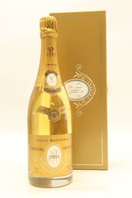 (1) 2005 Louis Roederer Cristal Millesime Brut, Champagne [JR18] [WE97] (GB)