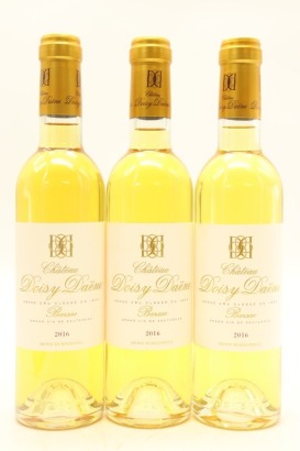 (3) 2016 Denis Dubourdieu Chateau Doisy-Daene, Sauternes - Barsac, 375ml