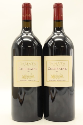 (2) 2017 Te Mata Estate Coleraine, Hawke's Bay, 1500ml [BC96]