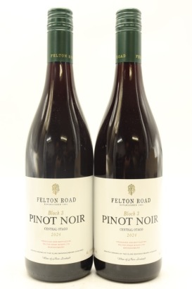 (2) 2024 Felton Road Block 3 Pinot Noir, Bannockburn