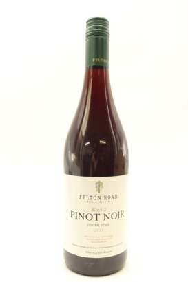 (1) 2018 Felton Road Block 3 Pinot Noir, Bannockburn [JR17.5] [WE93]