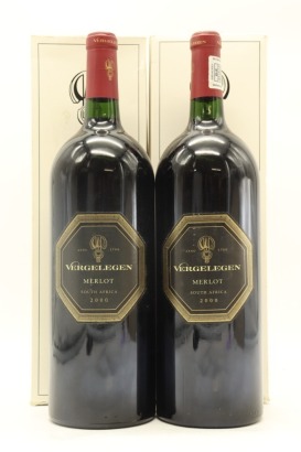 (2) 2000 Vergelegen Merlot, Stellenbosch, South Africa, 1500ml (GB)