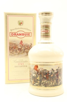 (1) Drambuie The Commemorative 1745 Decanter, 40% ABV, 750ml (GB)