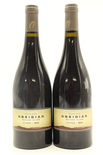 (2) 2019 Obsidian Reserve Syrah, Waiheke Island