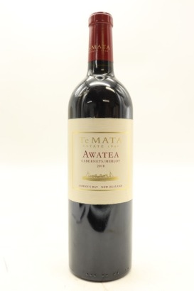 (1) 2018 Te Mata Estate 'Awatea' Cabernets Merlot, Hawke's Bay [JR17] [WE95]