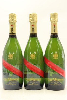 (3) NV G.H. Mumm Cordon Rouge Brut, Champagne