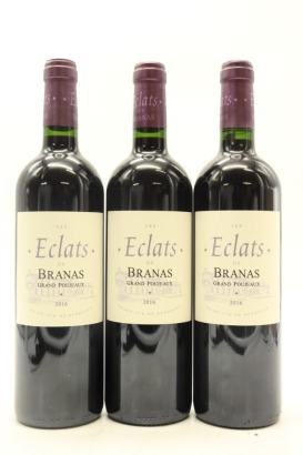 (3) 2016 Chateau Branas Grand Poujeaux 'Les Eclats de Branas', Moulis-en-Medoc