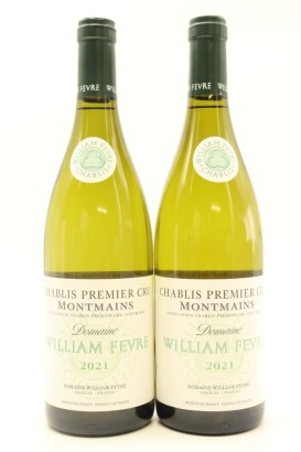 (2) 2021 William Fevre Montmains, Chablis Premier Cru