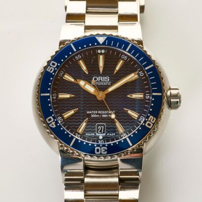 Stainless Steel, 44mm ORIS Divers Automatic Wristwatch, circa 2014