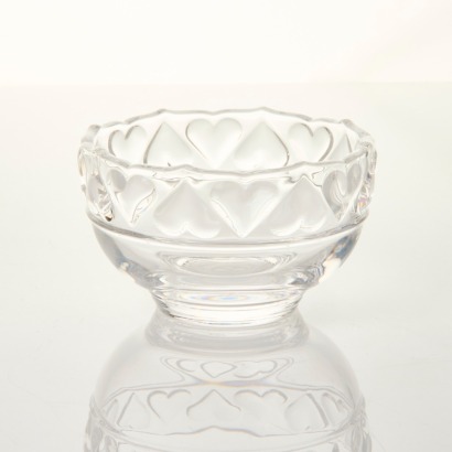 Tiffany & Co. Glass Love Hearts Bowl