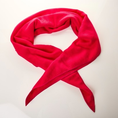 Herm&egrave;s, Losange Pink GM 100% Cashmere Scarf with Box