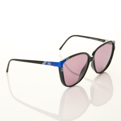 Balenciaga, Black Acetate Frame Sunglasses