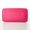 Bottega Veneta, Shock Pink Intrecciato Roma Tote Bag GMHW - 3