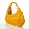 Bottega Veneta, Buttercup Intrecciato Medium Campana Bag - 2